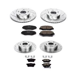 PWR-K2744, PowerStop Z23 Evolution Sport Brake Upgrade Kits for 2008-2010 ACCORD - K2744 في الإمارات, دبي. Condition - new. Price 1,580 AED. Photo, seller contacts | AUTO.AE