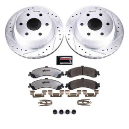 PWR-K2046-36, PowerStop Z36 Truck and Tow Brake Upgrade Kits K2046-36 в ОАЭ, Дубай. Состояние - новое. Цена 1 440 AED. Фото, контакты продавца | AUTO.AE