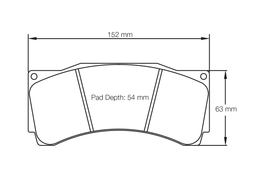 1539-RST3, PAGID 1539-RST3 Front brake pads RST3 BMW M2 CS Racing [Permit B 365PS] / AUDI RS3 LMS TCR [race car] in UAE, Dubai. Condition - new. Price 2,530 AED. Photo, seller contacts | AUTO.AE