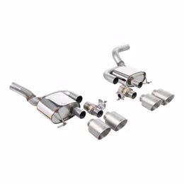 SSXPO178, MILLTEK SSXPO178 Rear Silencer, 2.76" (Brushed Titanium GT-115 Trims) for PORSCHE Macan GTS / Turbo 2.9 (Facelift) 2021- in UAE, Dubai. Condition - new. Price 23,090 AED. Photo, seller contacts | AUTO.AE