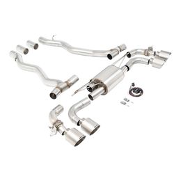 SSXBM1412, MILLTEK SSXBM1412 Axle-Back Exhaust, 3.15'' (GT-115 Brushed Titanium Tips) for BMW M5 (G90 / G99) в ОАЭ, Дубай. Состояние - новое. Цена 22 930 AED. Фото, контакты продавца | AUTO.AE