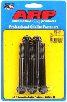 642-3250, ARP 642-3250 SAE Bolt Kit 3/8-16 x 3.250 12pt black oxide bolts в ОАЭ, Дубай. Состояние - новое. Цена 220 AED. Фото, контакты продавца | AUTO.AE