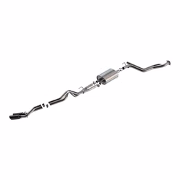 141006BC, BORLA 141006BC Cat-Back Exhaust 2.75", 2.25", S-Type (4" Black Chrome Tips) for TOYOTA Tacoma 2.4L 2024- in UAE, Dubai. Condition - new. Price 6,960 AED. Photo, seller contacts | AUTO.AE