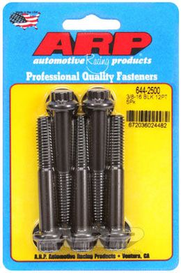 644-2500, ARP 644-2500 SAE Bolt Kit 3/8-16 x 2.500 12pt 7/16 wrenching black oxide bolts in UAE, Dubai. Condition - new. Price 210 AED. Photo, seller contacts | AUTO.AE
