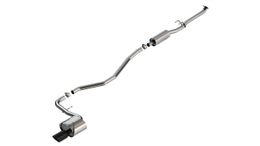 140941BC, BORLA 140941BC Exhaust system Cat-Back S-Type 2.25" S RD RL AC R TIP 4.50" RD X 10.00" Black chrome for HONDA Civic Sport 2024 في الإمارات, دبي. Condition - new. Price 5,380 AED. Photo, seller contacts | AUTO.AE