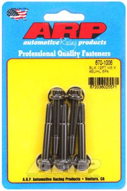 670-1006, ARP 670-1006 Metric Thread Bolt Kit M6 x 1.00 x 45 12pt black oxide bolts в ОАЭ, Дубай. Состояние - новое. Цена 220 AED. Фото, контакты продавца | AUTO.AE