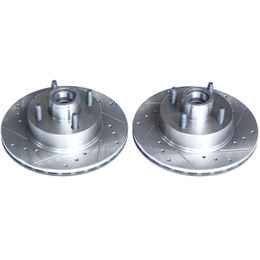 PWR-AR-8111XPR, PowerStop Evolution Drilled and Slotted Rotors for 1982-1988 COUGAR, 1979-1993 MUSTANG, 1983-1988 THUNDERBIRD - AR8111XPR في الإمارات, دبي. Condition - new. Price 820 AED. Photo, seller contacts | AUTO.AE
