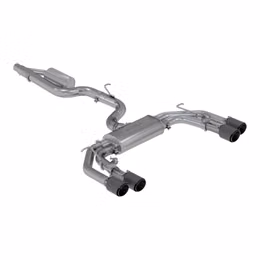 S46043CF, MBRP S46043CF Cat-Back 3" Armor Pro (T304 Stainless Steel / Quad with Carbon Tips) for AUDI S3 (8V) 2015-2020 в ОАЭ, Дубай. Состояние - новое. Цена 9 320 AED. Фото, контакты продавца | AUTO.AE