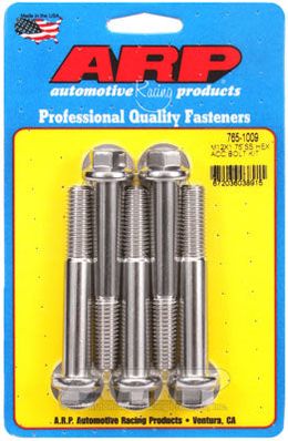 765-1009, ARP 765-1009 Metric Thread Bolt Kit M12 x 1.75 x 80 hex SS bolts в ОАЭ, Дубай. Состояние - новое. Цена 310 AED. Фото, контакты продавца | AUTO.AE