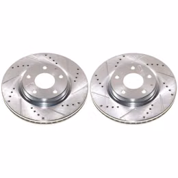 PWR-JBR1914XPR, PowerStop Evolution Drilled and Slotted Rotors for 2019-2026 3, 2020-2026 CX-30 - JBR1914XPR in UAE, Dubai. Condition - new. Price 580 AED. Photo, seller contacts | AUTO.AE