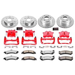 PWR-KC2015-36, PowerStop Z36 Truck and Tow Brake Upgrade Kits with Calipers KC2015-36 в ОАЭ, Дубай. Состояние - новое. Цена 5 080 AED. Фото, контакты продавца | AUTO.AE
