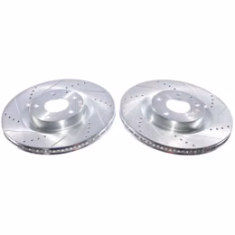 PWR-JBR1930XPR, PowerStop Evolution Drilled and Slotted Rotors for 2023-2026 CX-50 - JBR1930XPR in UAE, Dubai. Condition - new. Price 820 AED. Photo, seller contacts | AUTO.AE