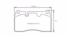 4943-RSC1, PAGID 4943-RSC1 Rear brake pads RSC1 Aston Martin DB9 / Vantage V12S [ceramic brake] في الإمارات, دبي. Condition - new. Price 2,910 AED. Photo, seller contacts | AUTO.AE