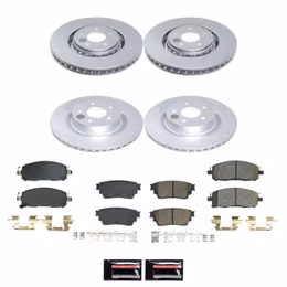 PWR-CRK9236, PowerStop Z17 Evolution Plus GEOMET Coated Brake Kits for 2022-2024 PATHFINDER, QX60 - CRK9236 в ОАЭ, Дубай. Состояние - новое. Цена 1 770 AED. Фото, контакты продавца | AUTO.AE
