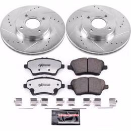 PWR-K6818-26, PowerStop Z26 Street Warrior Brake Upgrade Kits for 2014-2019 FIESTA - K6818-26 в ОАЭ, Дубай. Состояние - новое. Цена 1 150 AED. Фото, контакты продавца | AUTO.AE