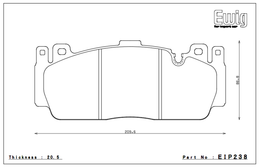 EIP238ME20, ENDLESS EIP238ME20 Front brake pads BMW M2 Competition, F80/F82 M3/M4 (CCM), F10 M5 в ОАЭ, Дубай. Состояние - новое. Цена 1 930 AED. Фото, контакты продавца | AUTO.AE