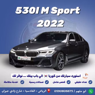 BMW 5 Series 530i VII (G30/G31) Рестайлинг