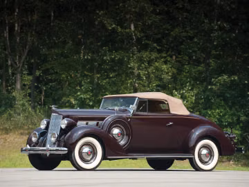 Packard One-Twenty Convertible Coupe, 1937