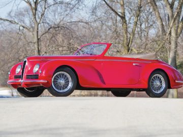 Alfa Romeo 6C 2500 Sport Cabriolet by Touring, 1942