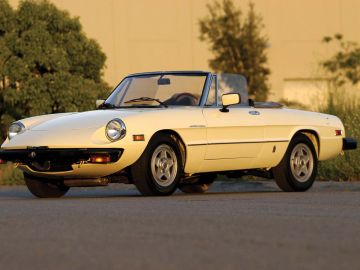 Alfa Romeo Spider Veloce 2000, 1982