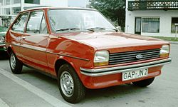 Ford Fiesta 1.1 (Mk I) specs