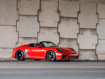 Porsche 911 Speedster, 2019