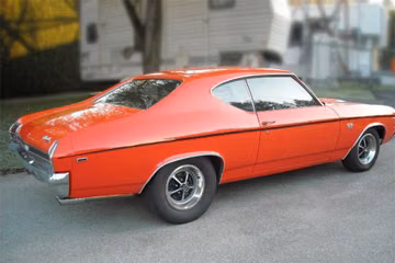 CHEVROLET MALIBU CUSTOM HARDTOP, 1969