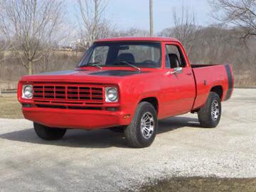 Dodge D100 Pickup, 1976