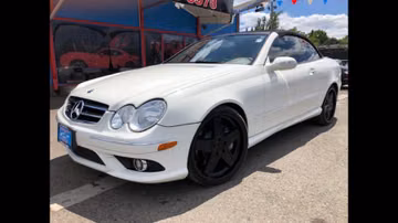 Mercedes-Benz CLK550 Convertible, 2009