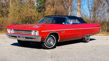 Plymouth Sport Fury مكشوفة، 1969