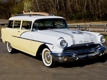 Pontiac 2-Door Station Wagon, 1956