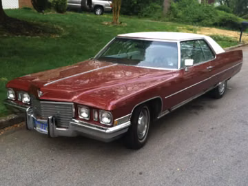 Cadillac Coupe DeVille, 1972