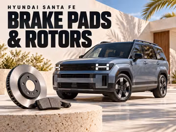 When to Replace Hyundai Santa Fe Brake Pads and Rotors