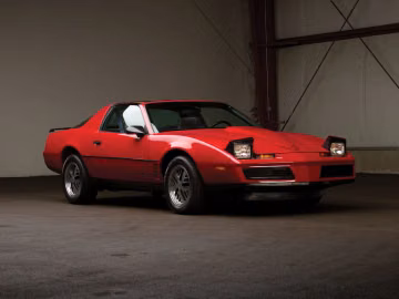 Pontiac Firebird Trans Am, 1983