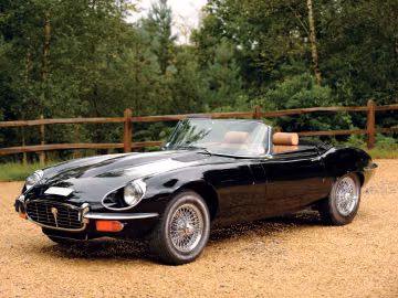 Jaguar E-Type Series 3 V-12 Roadster, 1974