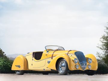 Peugeot 402 Darl'mat Légère "Special Sport" Roadster by Marcel Pourtout, 1938
