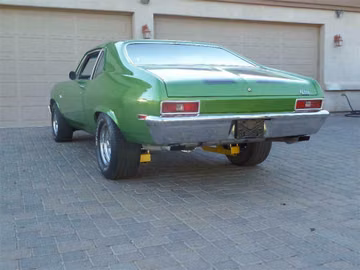 CHEVROLET NOVA CUSTOM 2 DOOR COUPE, 1971
