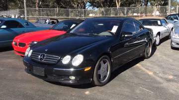 Mercedes-Benz CL500, 2002