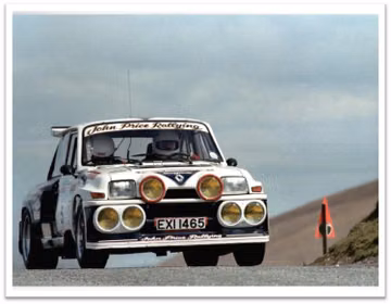 Renault 5 Maxi Turbo – 'EXI 1465' Ex-John Price, 1984