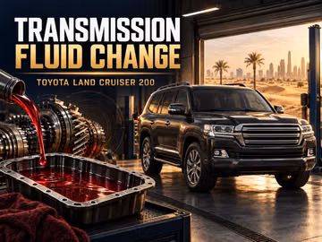 How Often Should You Change the Automatic Transmission Fluid in a Toyota Land Cruiser 200?