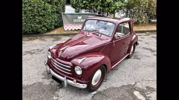 Fiat Topolino 500 C Convertible, 1952