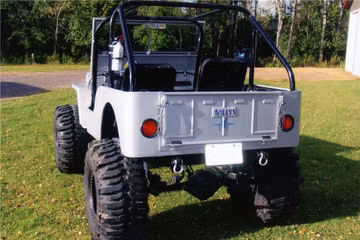 WILLYS CJ2A CUSTOM JEEP, 1948