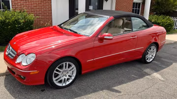 Mercedes-Benz CLK350 Convertible, 2008