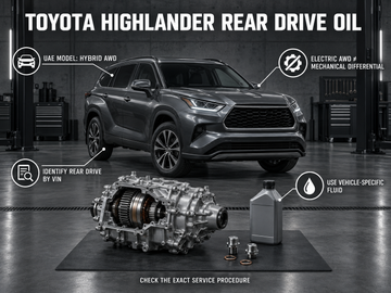 How Often Should Toyota Highlander Rear-Drive Oil Be Changed?