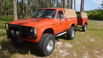 Toyota 4x4 Hilux Custom Deluxe California Desert Truck, 1981