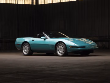 Chevrolet Corvette Convertible, 1991