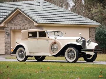 Rolls-Royce Phantom I Newmarket Convertible Sedan by Brewster, 1927