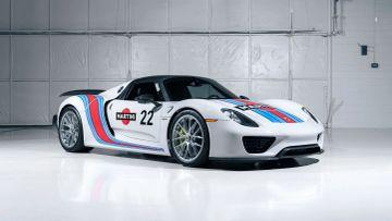 Porsche 918 Spyder Weissach Martini Racing, 2015