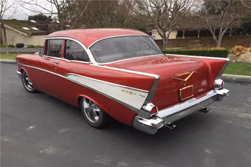 CHEVROLET BEL AIR CUSTOM 2-DOOR POST, 1957