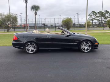 Mercedes-Benz CLK63 AMG Convertible, 2007